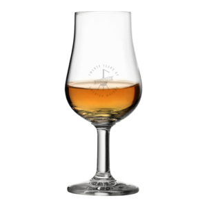 Mackmyra jubileum whiskyglas på Barshopen