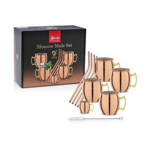 Moscow muleset smooth 10 delar